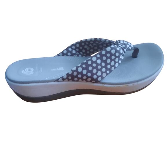 Clarks Cloudstepper Arla Glison Womens Platform Flip Flop Sandals Size 8 - Picture 2 of 9